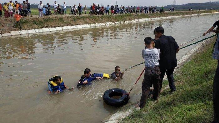 Nyemplung di Saluran Irigasi Saat Berkendara, Parsini Tenggelam dan Terbawa Arus Sejauh 3 Kilometer