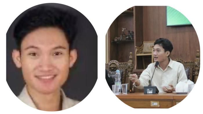 SERANGAN TEROR - Kolase foto: Ketua Badan Eksekutif Mahasiswa Universitas Gadjah Mada (BEM UGM), Tiyo Ardianto.