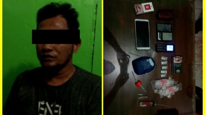Seorang Pengedar Diringkus saat Pesta Sabu, 5 Rekannya Kabur