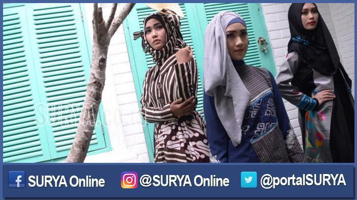 Padu Padan Kecantikan Tenun Bugis dalam Kreasi Busana Muslim