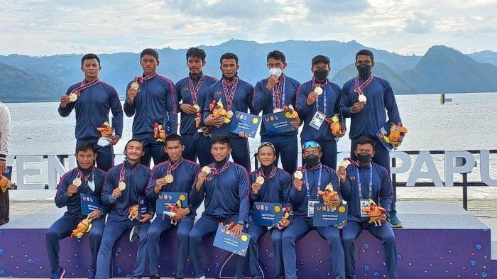 Impresif, Tim Dayung Putra dan Putri Jawa Barat Raih Medali Emas di TBR 200 Meter