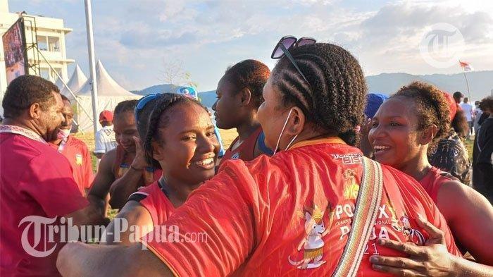Capai Finis Pertama, Tim Dayung Putri Papua Sukses Segel Kemenangan