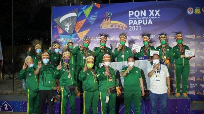 Hasil Perolehan Medali PON Papua 2021 - Jawa Timur Raih Gelar Juara Umum Cabor Paralayang