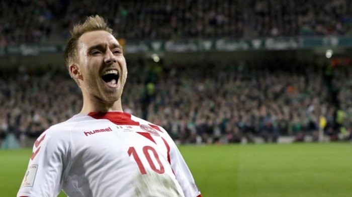 Christian Eriksen Buka Keunggulan Denmark Atas Australia