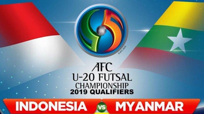 Sesaat Lagi Live Streaming Timnas Indonesia vs Myanmar AFC Futsal U-20 di MNC TV
