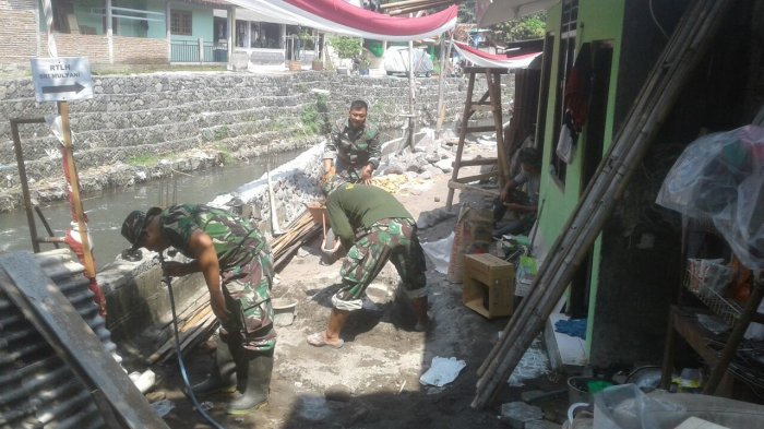 Satu per Satu, Renovasi Rumah Tak Layak Huni Itu Tuntas Dikerjakan Anggota Satgas TMMD