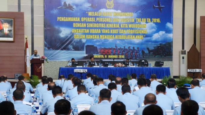TNI AU Perkuat Kemampuan Amankan Laut Wujudkan Indonesia Sebagai Poros Maritim Dunia