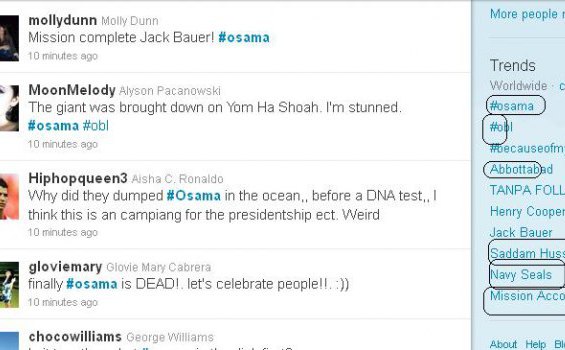 Kabar Osama Tewas Kuasai Trending Topic di Twitter