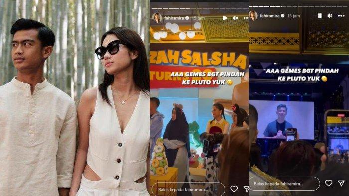 Momen perayaan ulang tahun ke-20 Azizah Salsha.