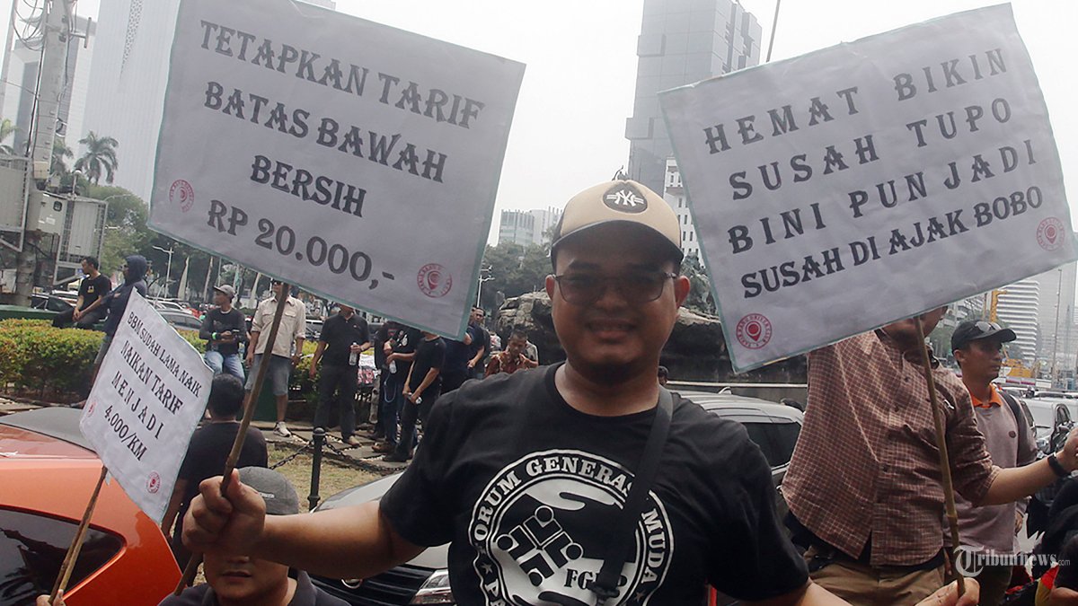 Sopir Taksi Online Jabodetabek Kompak Tuntut Kenaikan Tarif Dasar, Berapa Besarannya?