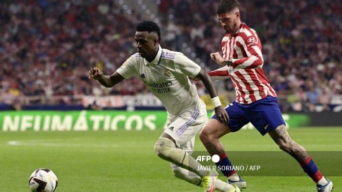 Real Madrid vs Atletico Madrid: Vinicius Junior Lagi-lagi Jadi Korban Hinaan Suporter Lawan