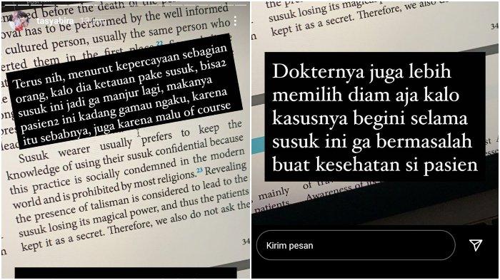 Viral foto x-ray ratusan jarum diduga 'susuk' yang bersarang dalam pasien wanita berusia 55 tahun, ini sebuah fakta dari pengunggah. 