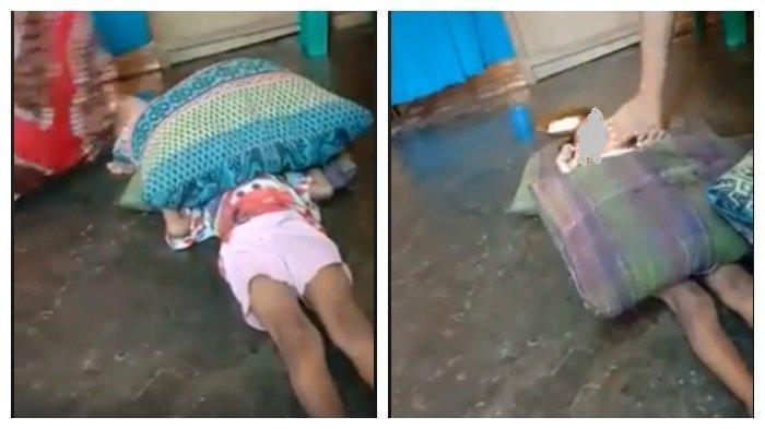 Viral di Facebook Video Ibu Aniaya Anak karena Tak Mau Makan, Dipukuli sampai Dibekap dengan Bantal