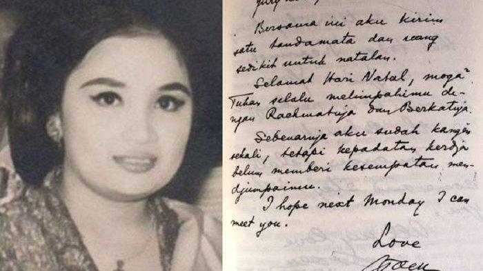 Yurike Sanger dan surat ucapan selamat natal dari Bung Karno.