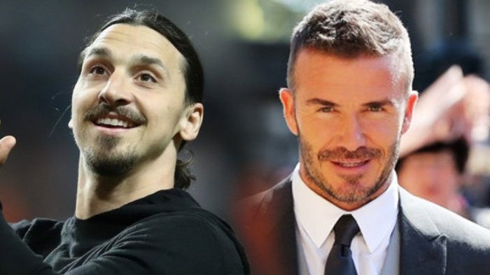 Menang Taruhan, Beckham Sindir Ibrahimovic yang Kalah Lewat Instagram Story