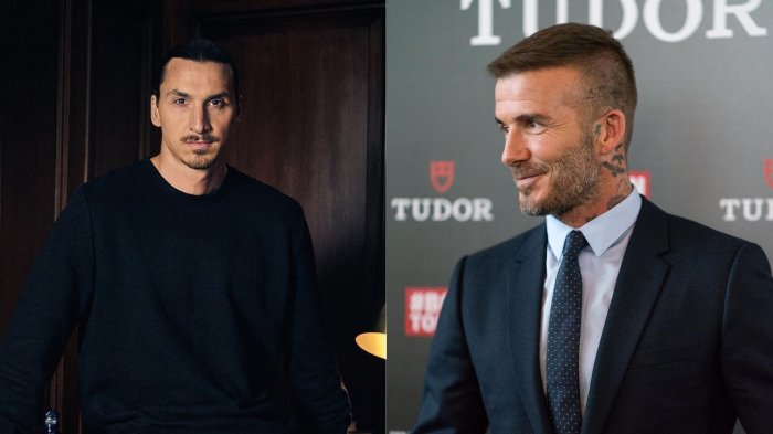 Kalah Taruhan dari David Beckham, Zlatan Ibrahimovic Bakal Dukung dan Kenakan Jersey Timnas Inggris