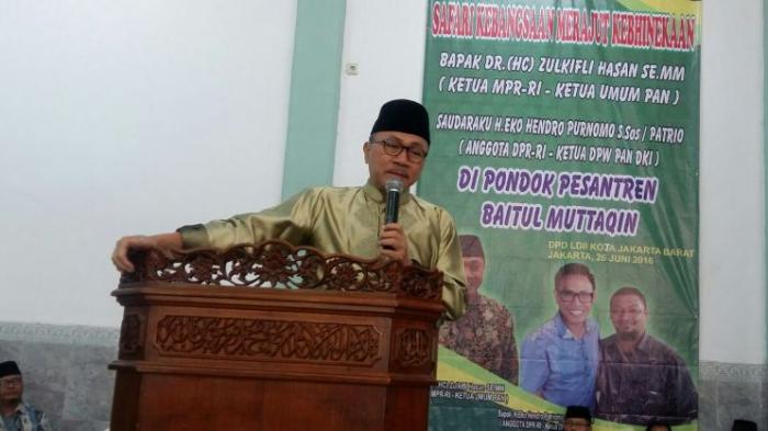 Zulkifli Hasan: Bangun Kekuatan Umat Islam dengan Ilmu, Ekonomi dan Aktif di Kekuasaan