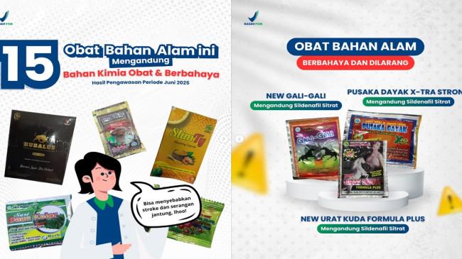 Ini Daftar 15 Jamu Herbal Ilegal yang Disita BPOM: Ada Jamu Diet dan Stamina Pria