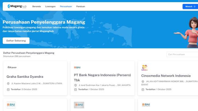 Ada BUMN, Begini Cara Daftar Program Magang Pemerintah bagi Fresh Graduate