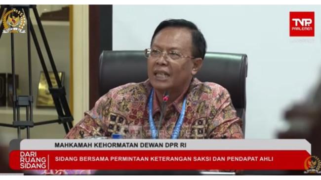 Ahmad Sahroni Sebut Orang Mau Bubarkan DPR adalah Tolol, Ahli di Sidang MKD: Bukan Ucapan Kriminal