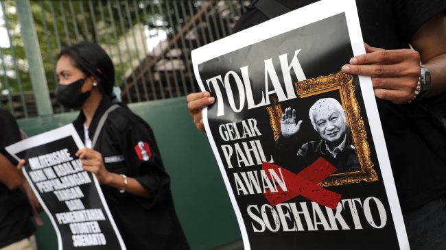 INFID Tolak Gelar Pahlawan Untuk Soeharto: Pengabaian Kesalahan Pembangunan Orde Baru