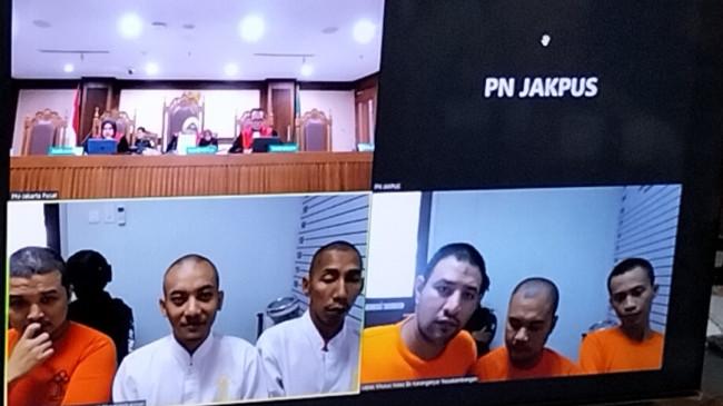 Ammar Zoni Hadir Virtual dari Lapas Nusakambangan, Minta Pada Majelis Hakim Dibebaskan 
