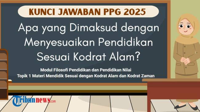 Apa yang Dimaksud dengan Menyesuaikan Pendidikan Sesuai Kodrat Alam? Kunci Jawaban PPG Modul FPPN