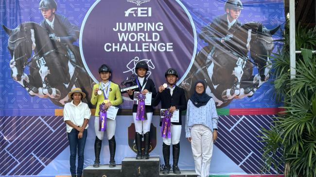 4 Atlet Indonesia Beradu di FEI Jumping World Challenge, Berebut Tiket Olimpiade Remaja 2026