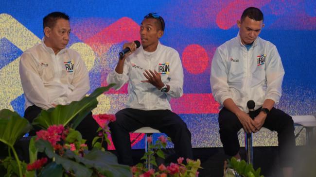 Pelari Agus Prayogo Ajak Masyarakat Hidup Sehat Lewat Lari