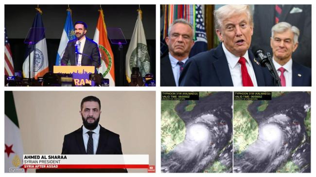 5 Populer Internasional: Kemenangan Zohran Mamdani Bikin Israel Murka - Topan Kalmaegi di Filipina