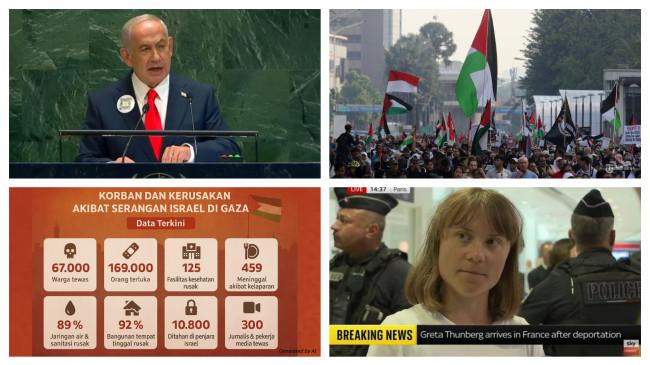 5 Populer Internasional: Kekuasaan Netanyahu di Ujung Tanduk - Dampak 2 Tahun Perang di Gaza