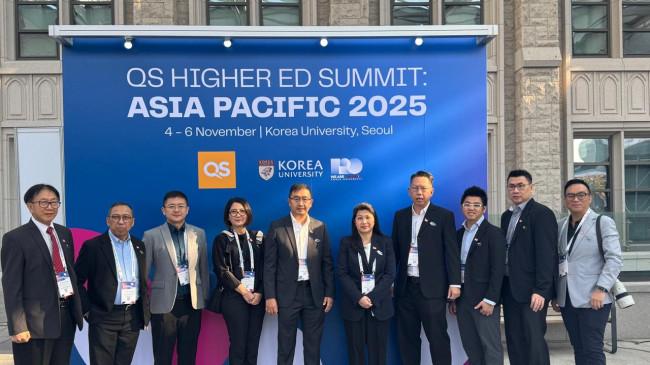 BINUS University Perkuat Sinergi Global di QS Higher Ed Summit Asia Pacific 2025