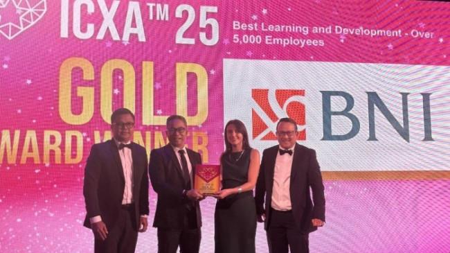 BNI Sabet 2 Penghargaan di ICXA 2025, Berkat Inovasi Digital dan Transformasi Layanan