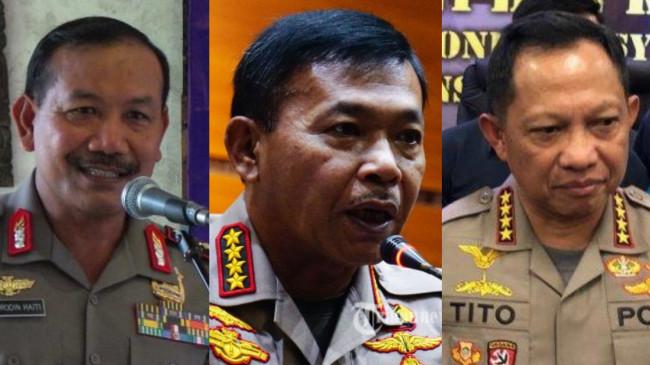 Rekam Jejak Badrodin Haiti, Idham Azis, dan Tito, 3 Eks Kapolri Jadi Anggota Komite Reformasi Polri