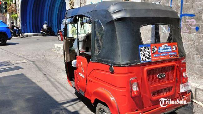 3 Fakta Bajaj Online Beroperasi di Solo: Pengemudi Dikenakan Tarif Sewa, Izin Disorot Dishub
