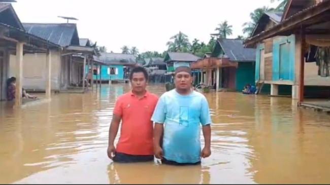 Banjir & Angin Kencang Terjang 4 Wilayah, Sumut hingga Riau, BNPB Imbau Masyarakat Waspada