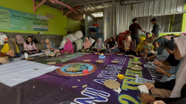 Baskora, Inovasi dan Model Pemberdayaan Warga di Lampung Hadapi Krisis Sampah