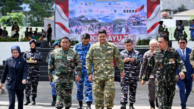 Perayaan HUT TNI ke-80: Bobby Nasution Ajak Perkuat Sinergi Rakyat dan TNI