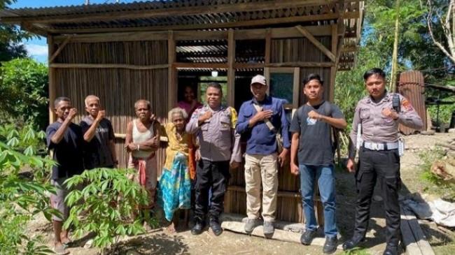 Bripka Fabianus Byando Mere, Polisi yang Bangun Rumah Layak Huni untuk Nenek Esterina