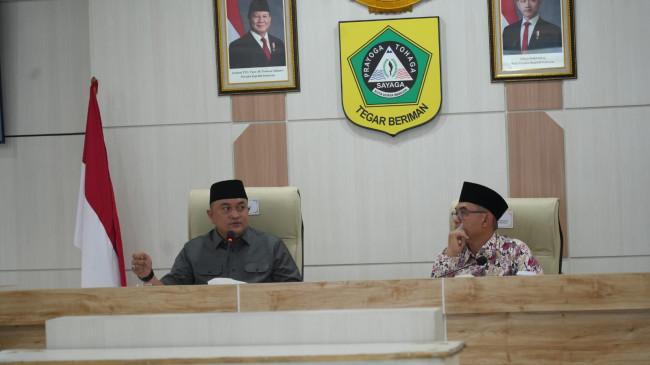 Bupati Bogor Pimpin Rapat Penyusunan Perbup Akselerasi Pembangunan Desa