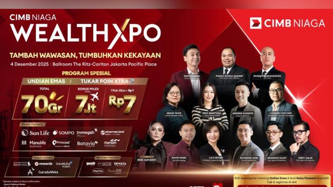 CIMB Niaga Hadirkan Solusi Wealth Management Terkini Lewat Wealth Xpo 2025