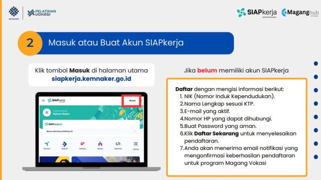Cara Bikin Akun SIAPKerja untuk Magang Fresh Graduate 2025, Wajib Sebelum Daftar