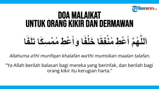 Doa Malaikat untuk Orang Kikir agar Allah Mencabut Hartanya