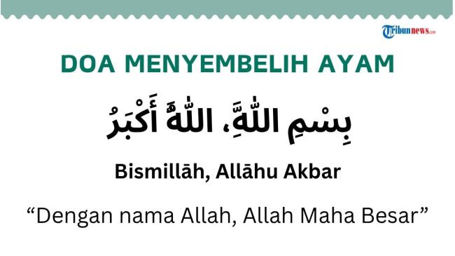 Doa Menyembelih Ayam, Wajib Sebut Nama Allah agar Daging Jadi Halal