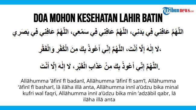 Doa Mohon Kesehatan Lahir Batin, Ikhtiar Menjaga Nikmat dari Allah