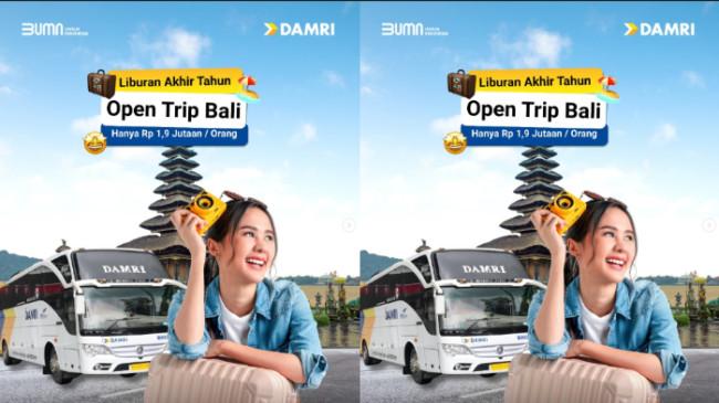 Liburan Akhir Tahun, Damri Tawarkan Open Trip Bali Selama 5 Hari dengan Biaya Rp1,9 Juta per Orang