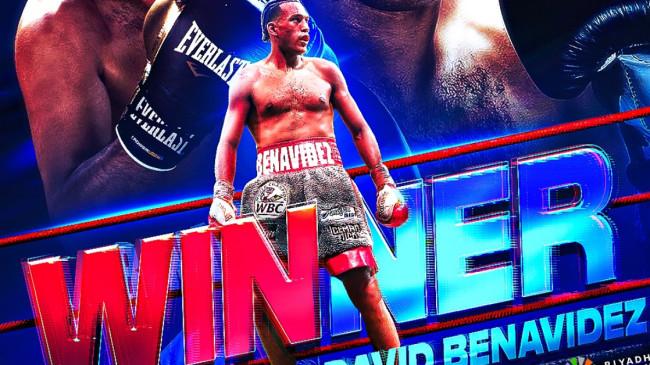 Update Hasil Tinju Dunia: Pukul KO Yarde di Ronde 7, Benavidez Kunci Gelar Versi WBC