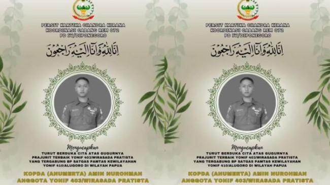 Tangis Kekasih Pecah Lepas Kepergian Perwira TNI yang Tewas Didor KKB, Rencana Nikah Batal