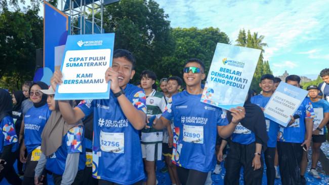 Diawali Doa Lintas Iman, Ribuan Peserta Hadiri Solidaritas untuk Sumatra di Borobudur