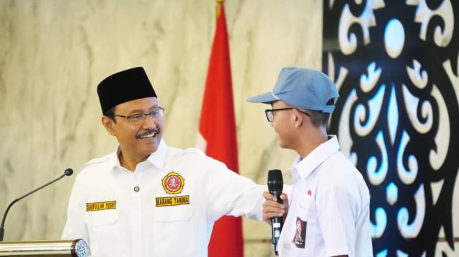 Gus Ipul Apresiasi Kinerja Pemprov Kaltim, Dorong Pengentasan Kemiskinan Lewat DTSEN
